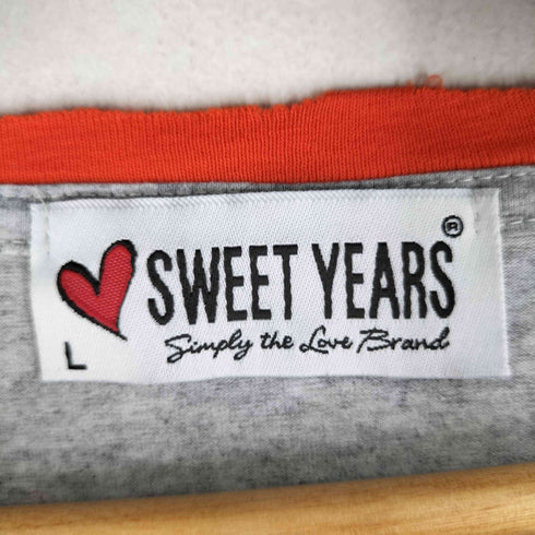 スウィートイヤーズ SWEET YEARS フロントプリント S/S Tシャツ メンズ import:L